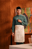 Baju Melayu Majestic Bespoke Fit - Green Jasper