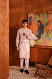 Baju Melayu Majestic Bespoke Fit - Pale Lilac