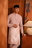 Baju Melayu Majestic Bespoke Fit - Pale Lilac