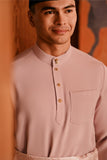 Baju Melayu Majestic Bespoke Fit - Pale Lilac