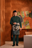 Baju Melayu Majestic Bespoke Fit - Emerald Green