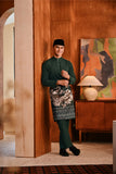 Baju Melayu Majestic Bespoke Fit - Emerald Green