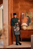 Baju Melayu Majestic Bespoke Fit - Emerald Green