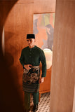 Baju Melayu Majestic Bespoke Fit - Emerald Green