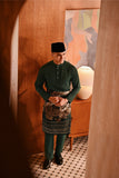 Baju Melayu Majestic Bespoke Fit - Emerald Green