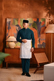 Baju Melayu Majestic Bespoke Fit - Deep Teal