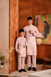 Baju Melayu Majestic Bespoke Fit - Pale Lilac