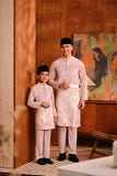 Baju Melayu Majestic Bespoke Fit - Pale Lilac