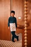 Baju Melayu Kids Majestic Bespoke Fit - Deep Teal