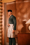 Baju Melayu Majestic Bespoke Fit - Gunmetal