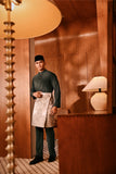 Baju Melayu Majestic Bespoke Fit - Gunmetal