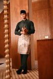 Baju Melayu Majestic Bespoke Fit - Gunmetal