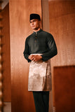 Baju Melayu Majestic Bespoke Fit - Gunmetal