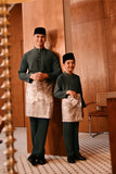 Baju Melayu Kids Majestic Bespoke Fit - Gunmetal