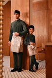 Baju Melayu Majestic Bespoke Fit - Gunmetal