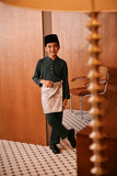 Baju Melayu Kids Majestic Bespoke Fit - Gunmetal