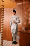 Baju Melayu Majestic Bespoke Fit - Opal Gray