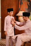 Baju Melayu Majestic Bespoke Fit - Pale Lilac