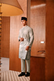 Baju Melayu Majestic Bespoke Fit - Opal Gray