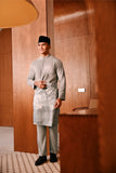 Baju Melayu Majestic Bespoke Fit - Opal Gray