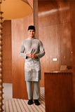 Baju Melayu Majestic Bespoke Fit - Opal Gray