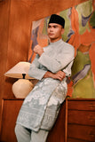 Baju Melayu Majestic Bespoke Fit - Opal Gray