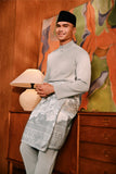 Baju Melayu Majestic Bespoke Fit - Opal Gray