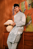 Baju Melayu Majestic Bespoke Fit - Opal Gray