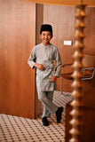 Baju Melayu Kids Majestic Bespoke Fit - Opal Gray