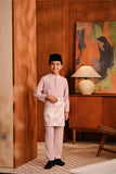 Baju Melayu Kids Majestic Bespoke Fit - Pale Lilac