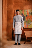 Baju Melayu Majestic Bespoke Fit - Flint Stone