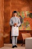 Baju Melayu Majestic Bespoke Fit - Flint Stone