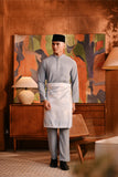 Baju Melayu Majestic Bespoke Fit - Flint Stone