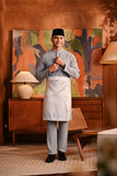 Baju Melayu Majestic Bespoke Fit - Flint Stone