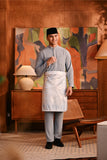 Baju Melayu Majestic Bespoke Fit - Flint Stone