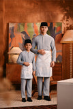 Baju Melayu Kids Majestic Bespoke Fit - Flint Stone