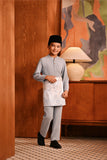 Baju Melayu Kids Majestic Bespoke Fit - Flint Stone