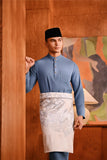 Baju Melayu Majestic Bespoke Fit - Deep Water