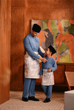 Baju Melayu Kids Majestic Bespoke Fit - Deep Water