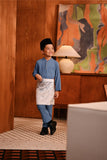 Baju Melayu Kids Majestic Bespoke Fit - Deep Water