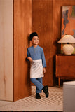 Baju Melayu Kids Majestic Bespoke Fit - Deep Water