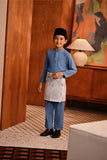 Baju Melayu Kids Majestic Bespoke Fit - Deep Water