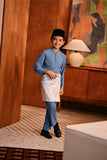 Baju Melayu Kids Majestic Bespoke Fit - Deep Water