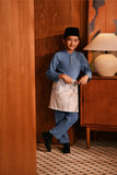 Baju Melayu Kids Majestic Bespoke Fit - Deep Water