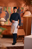 Baju Melayu Majestic Bespoke Fit - Dark Navy