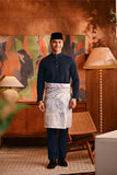 Baju Melayu Majestic Bespoke Fit - Dark Navy