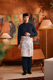 Baju Melayu Majestic Bespoke Fit - Dark Navy