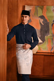 Baju Melayu Majestic Bespoke Fit - Dark Navy