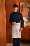 Baju Melayu Majestic Bespoke Fit - Dark Navy