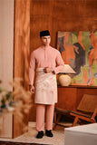 Baju Melayu Majestic Bespoke Fit - Blush Pink